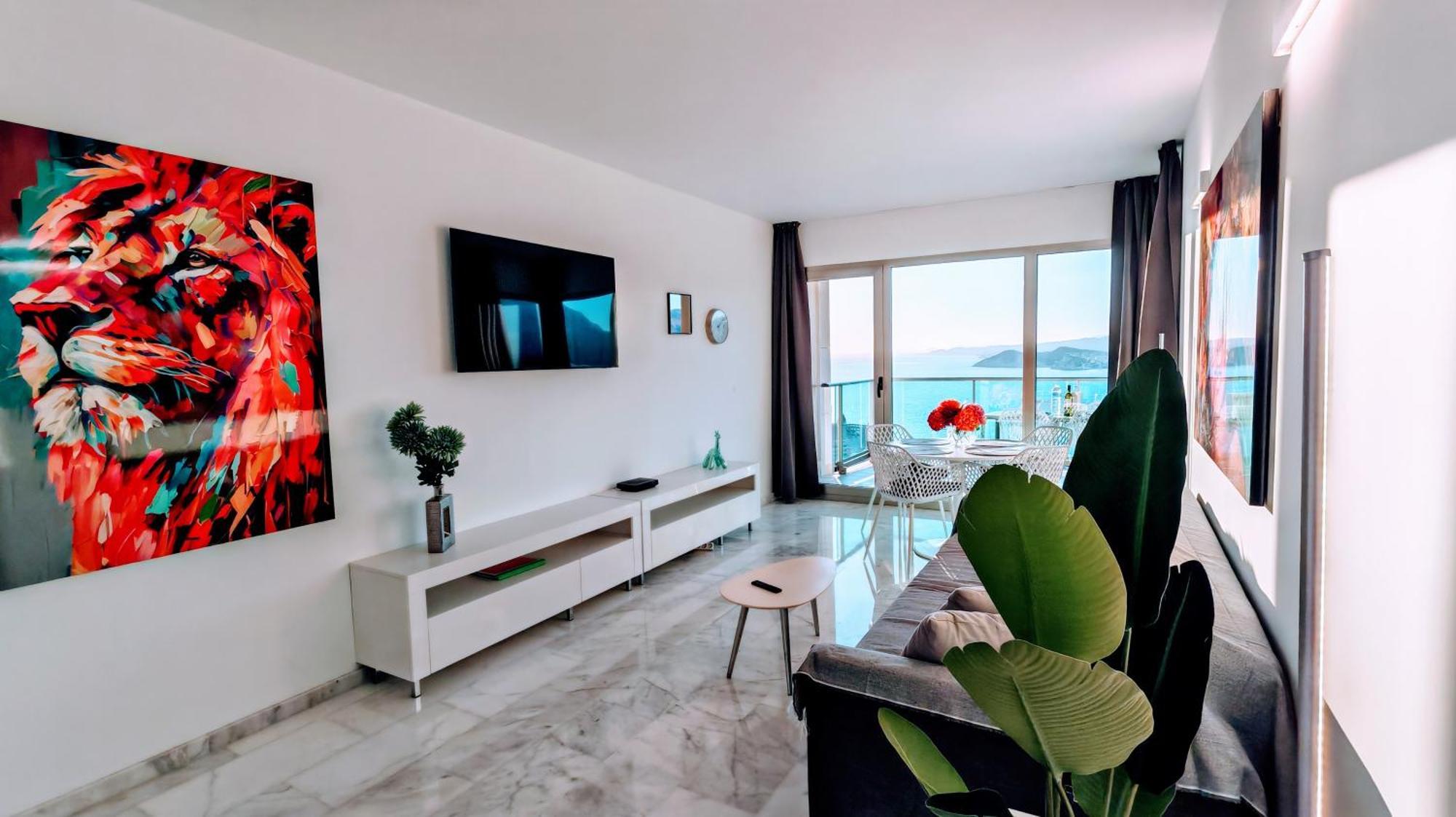 Skyline Floor 28 Sea Views Διαμέρισμα Μπένιντορμ Εξωτερικό φωτογραφία